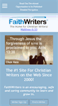 Mobile Screenshot of faithwriters.com